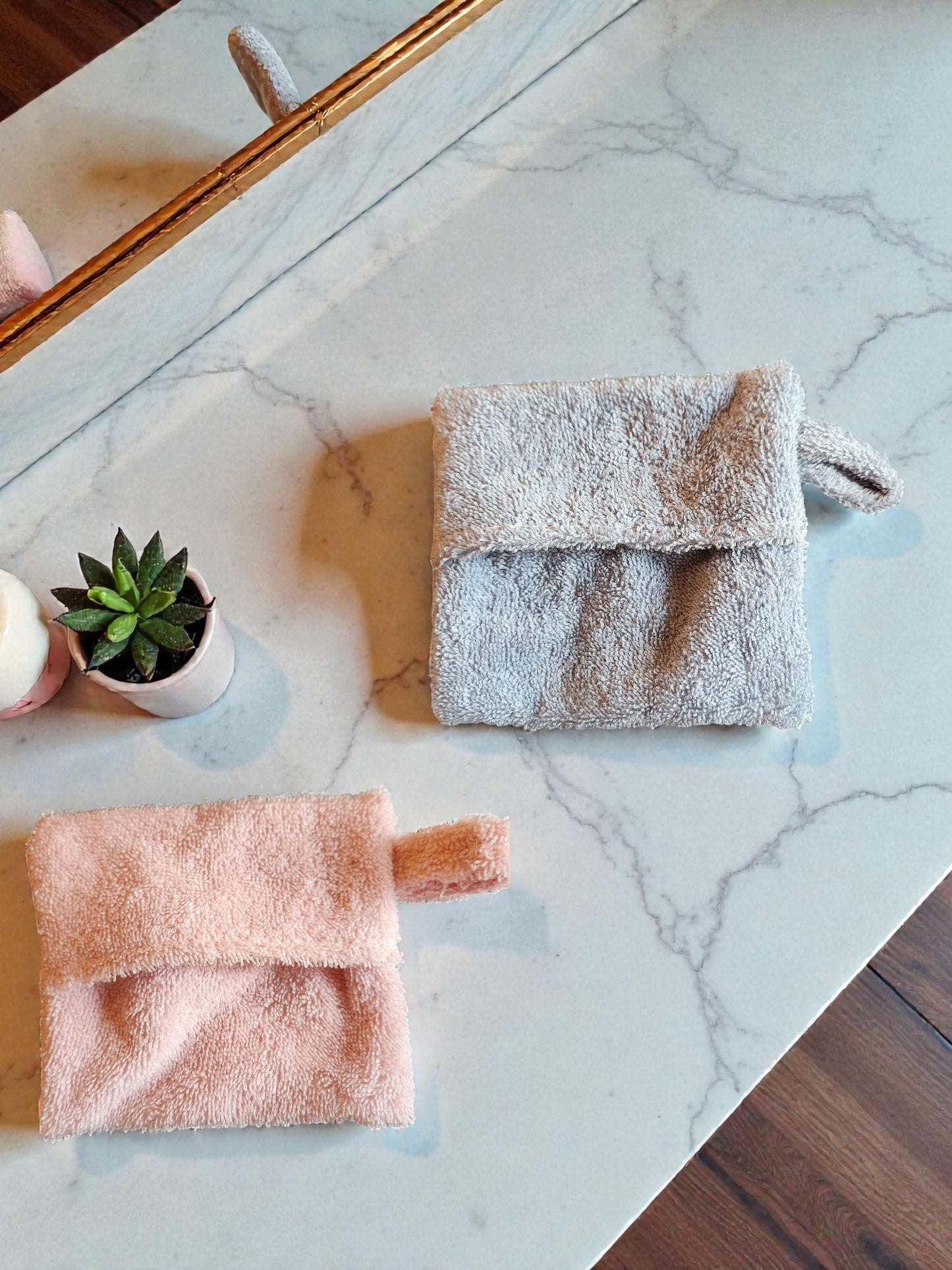 Terry Cloth Soap Scrub