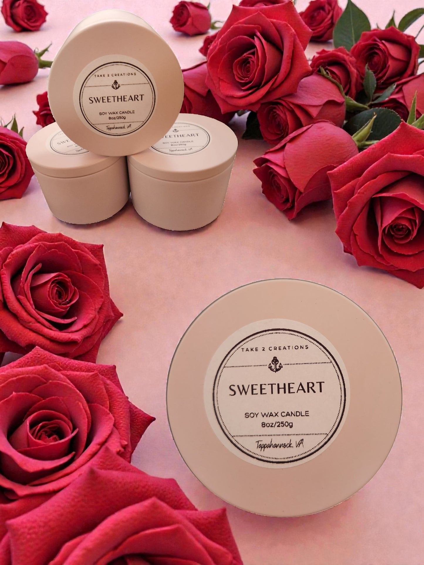 Sweetheart 8 oz. candle