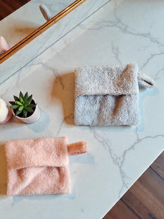 Terry Cloth Soap Scrub